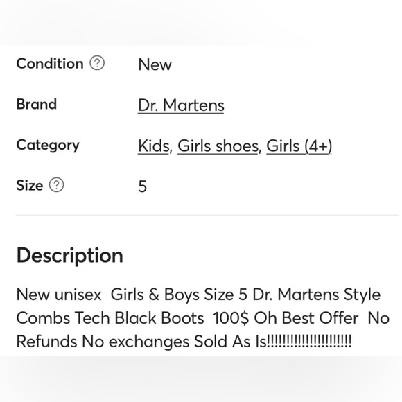 New Boots Dock Martens. - Picture 8 of 16